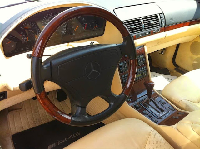 mercedes w140 amg wooden steering wheel