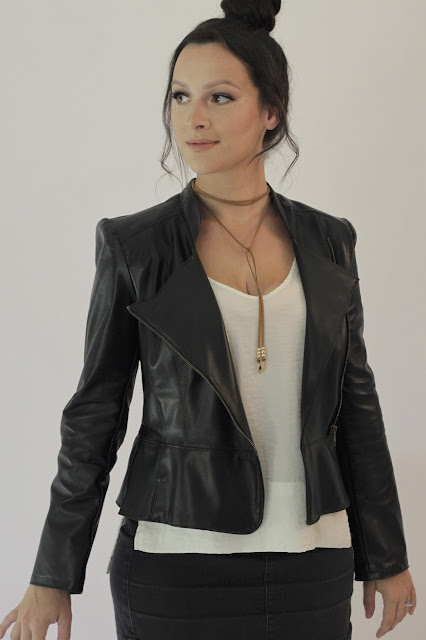 JuliaBobbin: The Leather Jacket - BurdaStyle 108B