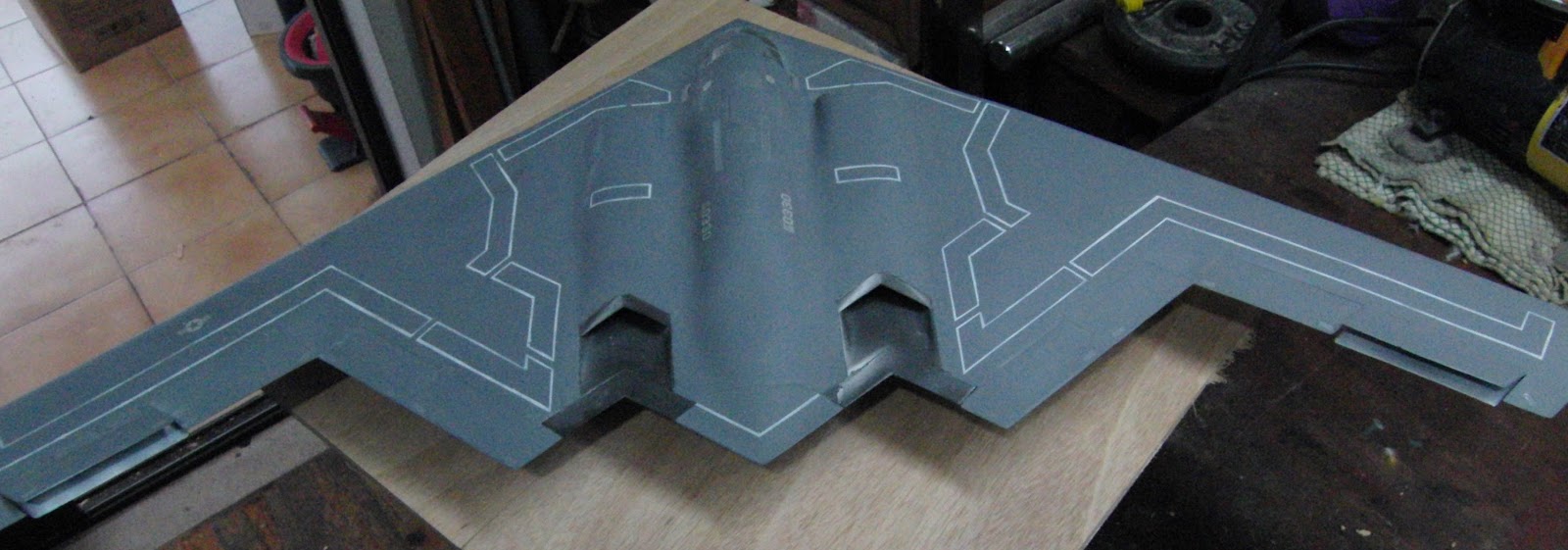 JN Model kits Review: Testors 1/72 B2 Bomber