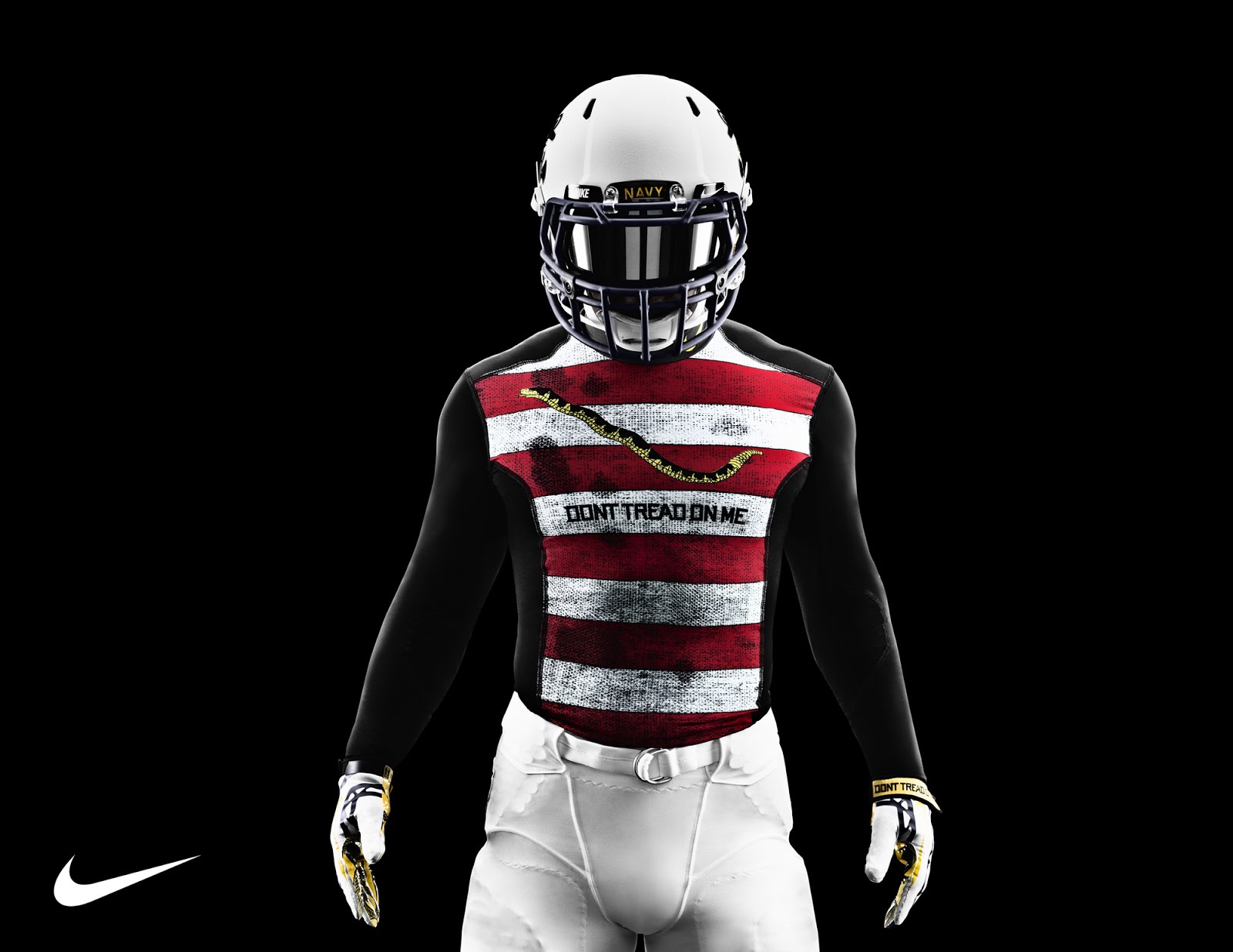 Super Punch Army and Navy football uniforms by Nike