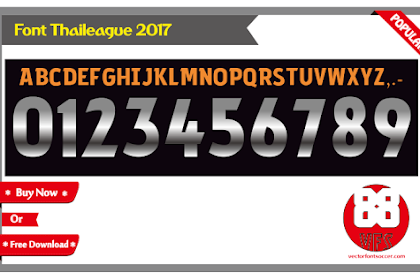 Font Thaileague 2017/2018