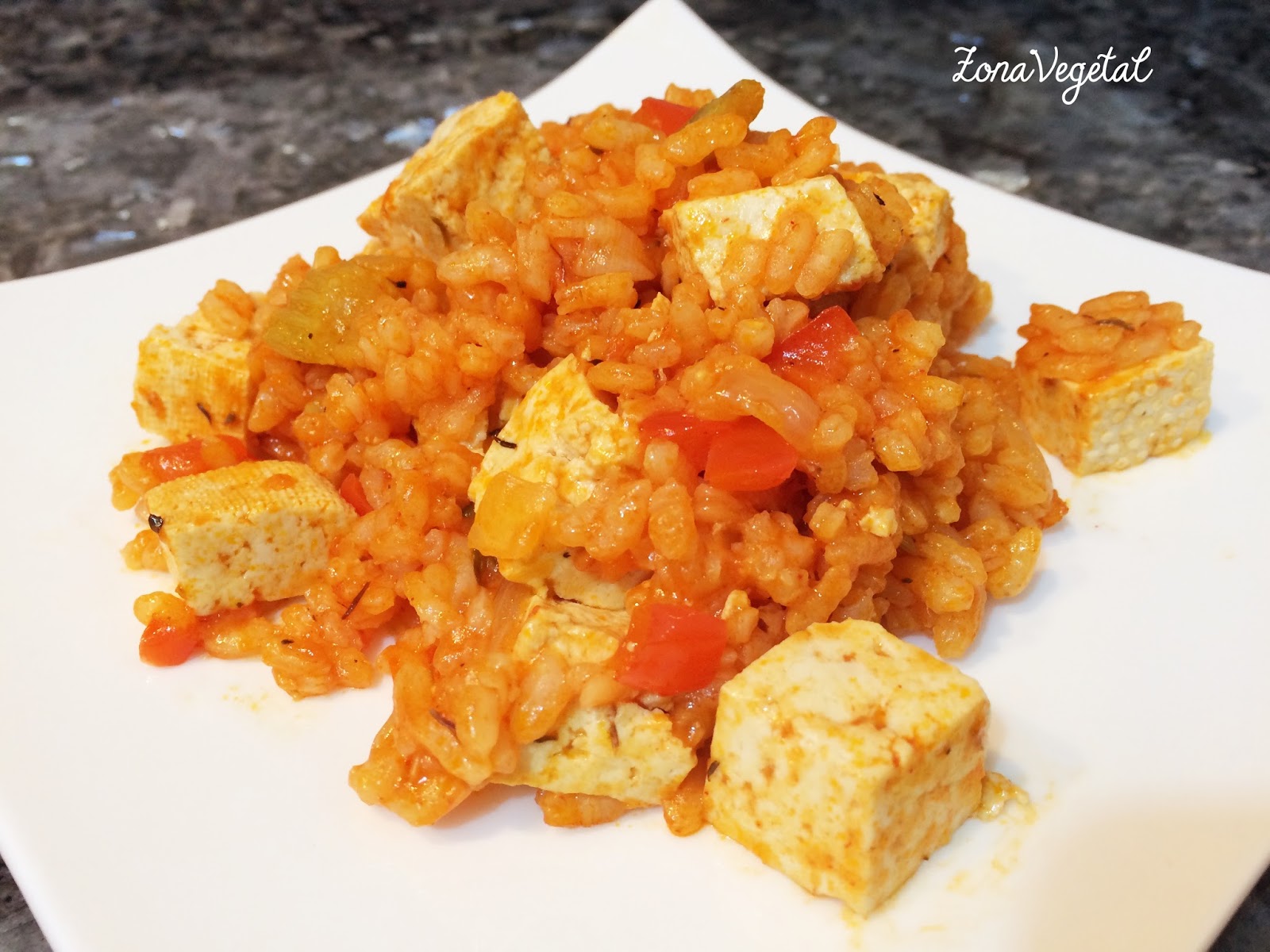 ZonaVegetal Tofu Jambalaya