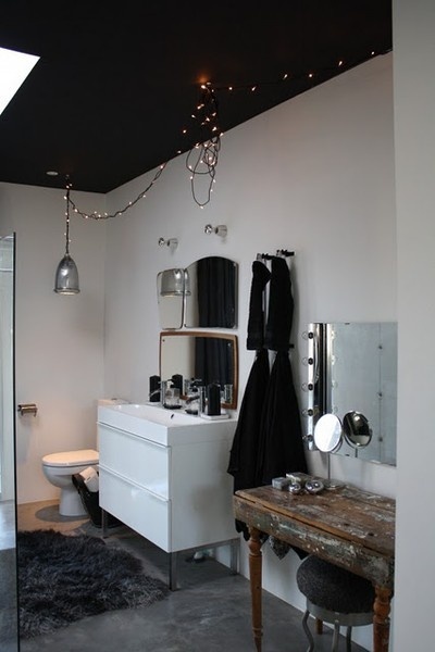 El Rincón Vintage de Karmela: Techos negros, ¿te atreves?