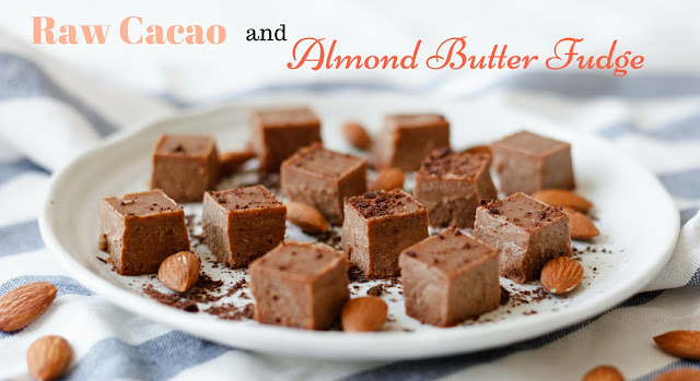 Raw Cacao and Almond Butter Fudge