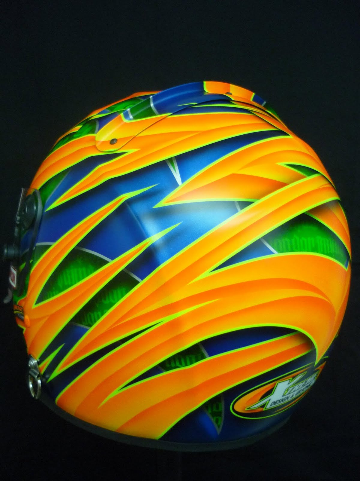 Racing Helmets Garage: Simpson Speedway Shark J.Friend 2011 by The ...