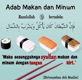 20 Adab Makan dan Minum Sesuai Tuntunan Rasulullah SAW 20 Adab Makan dan Minum Sesuai Tuntunan Rasulullah SAW