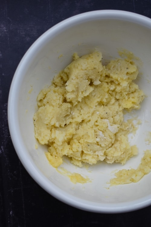 Scottish Potato Scones - step two photo - potato dough