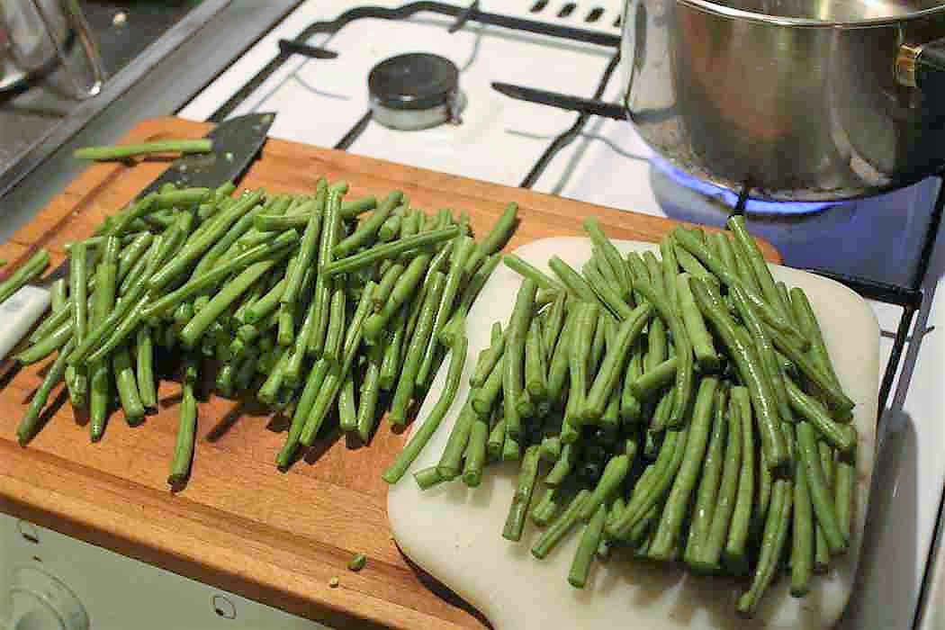 Chinesische grüne Bohnen – kurzgebraten – glatzkoch.de