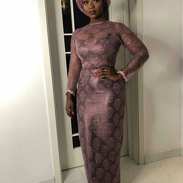 style for cord lace gown