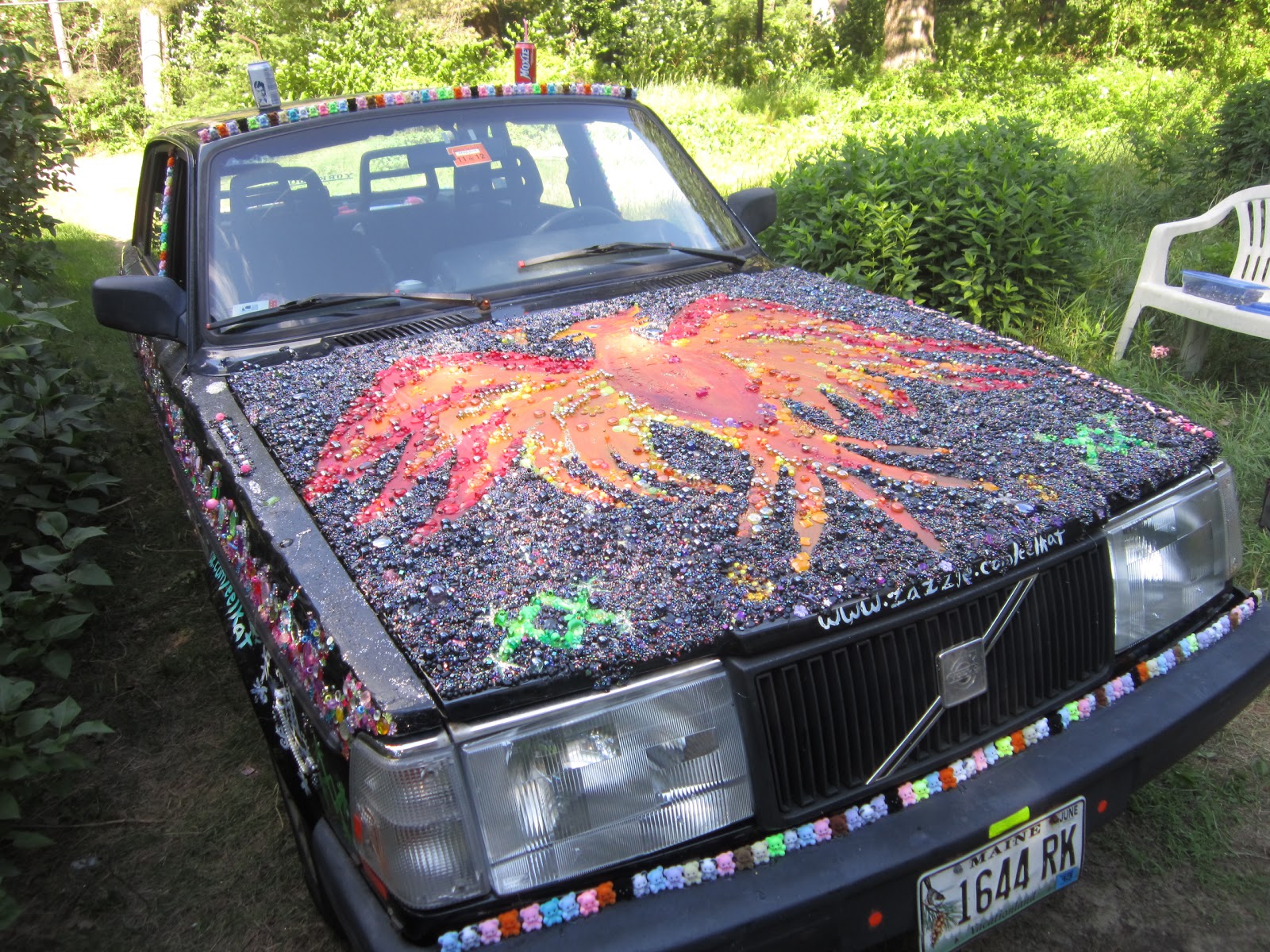 The Dazzling Razzberry aka The Autism Awareness Car