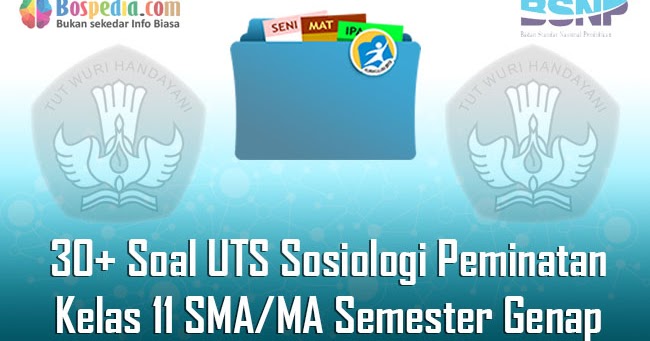 28+ Contoh Soal Utspts Sosiologi Peminatan Gallery