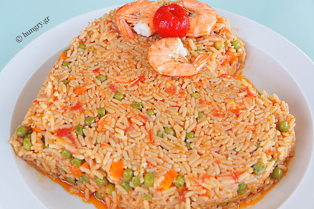 Rice Pilaf with Shrimp