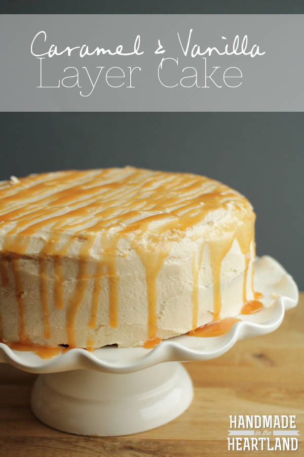 Caramel & Vanilla Layer Cake
