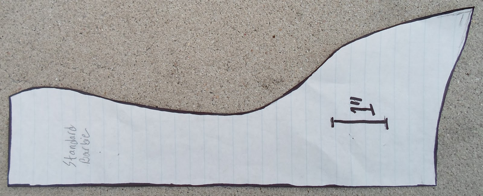 DIY Barbie Blog Mermaid Tail from Blingy Fabric Free Pattern