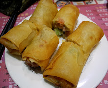 Chun Guen: Deep-fried spring rolls with diced taro