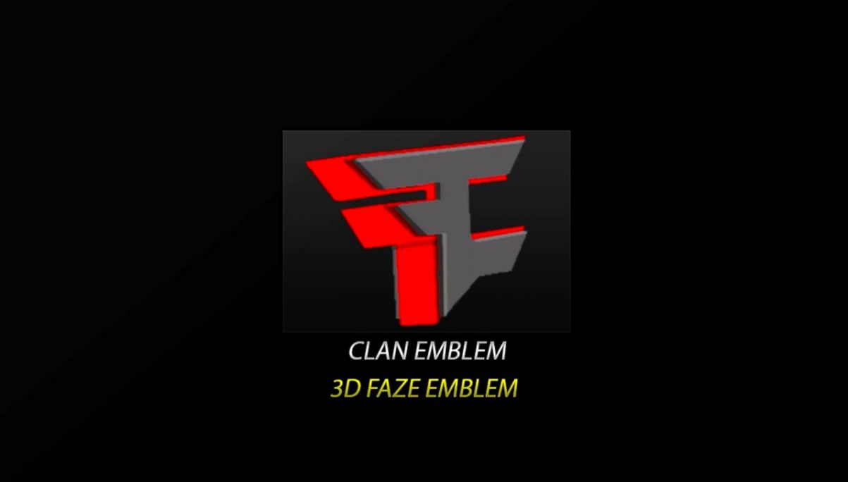 Page 1 Of Comments On Black Ops 2 Emblem Tutorial FaZe Logo 3D