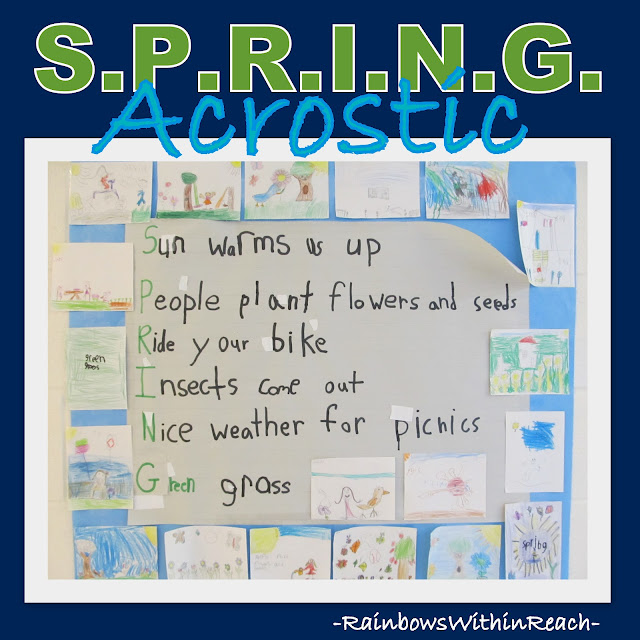 RainbowsWithinReach: Spring Art & Crafts, Bulletin Boards and Poems