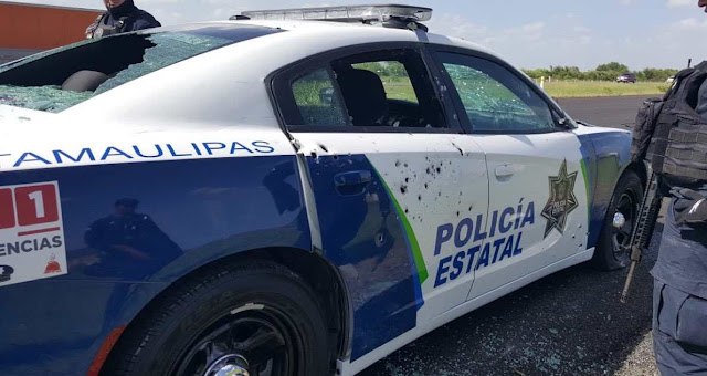 Reynosafollow - NUEVO PROGRESO TAMAULIPAS: UN POLICÍA ABATIDO Y 3 HERIDOS FURIA2