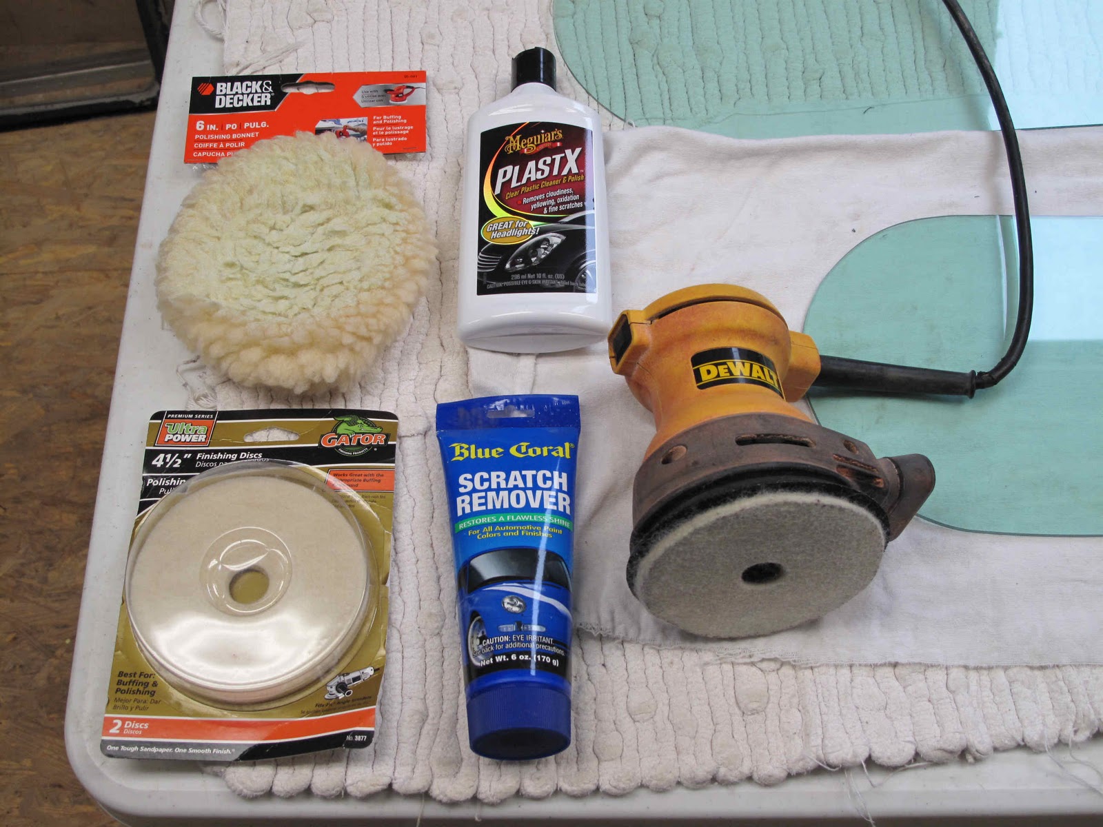 Cessna 140 Rebirth Windshield Polishing