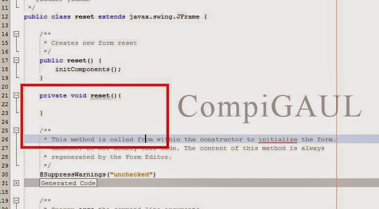 Membuat Tombol Reset Pada Frame Entry Data Netbeans « compi gaul