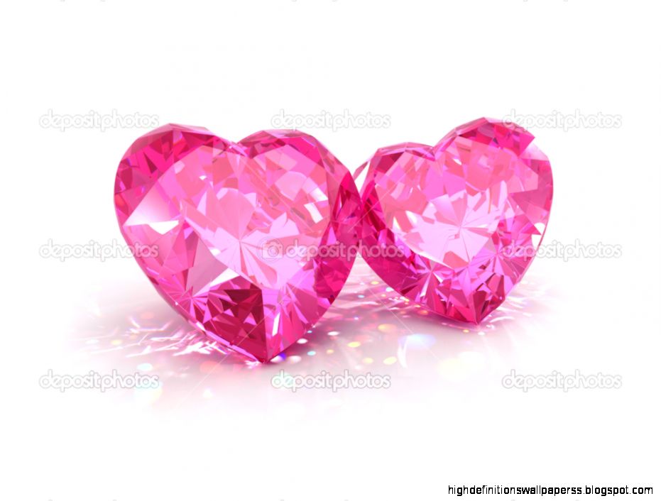 Diamond Heart Valentines Day Wallpaper