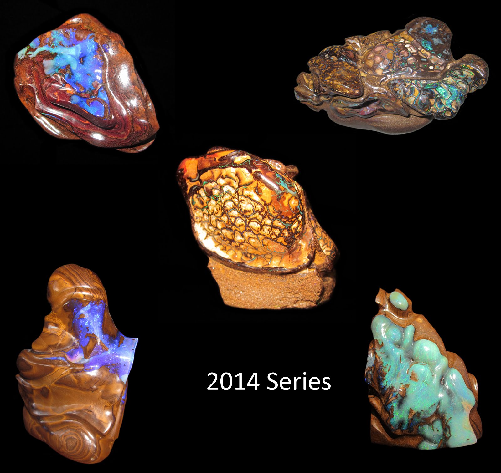 Opal Sculptures