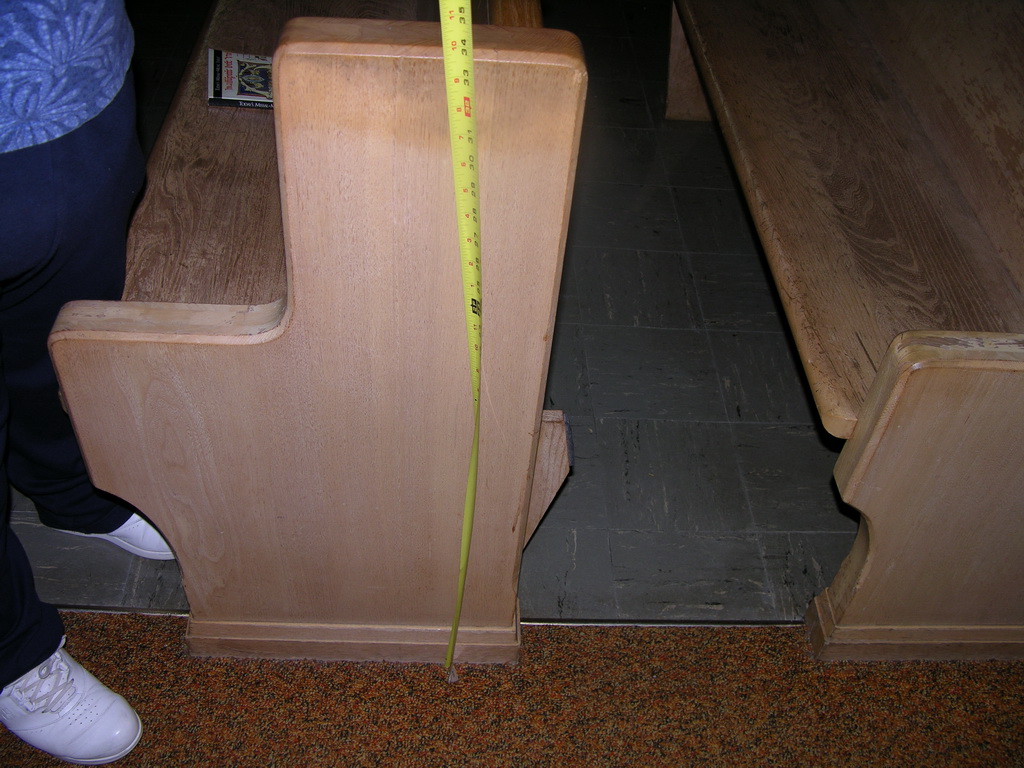 Church Pew Restoration and Refinishing St John, WI Church Pew