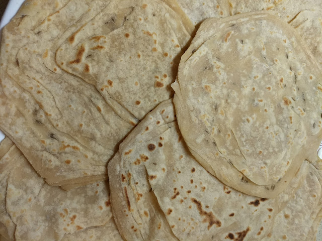 Layered Paratha to be Frozen