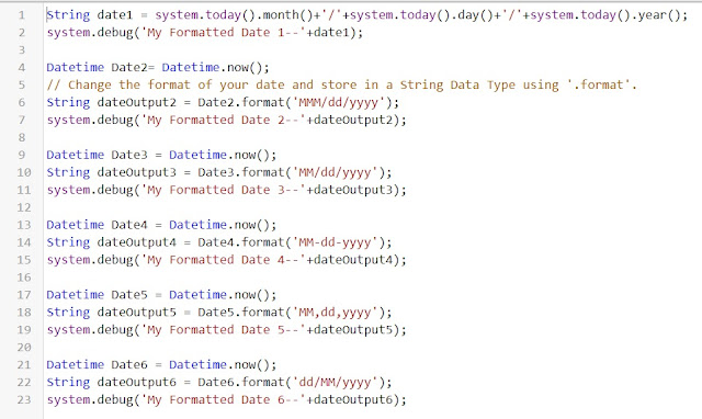SFDC4Students: System.Today() Vs System.Now() in Apex (Salesforce) and ...