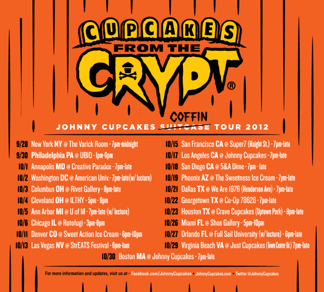 The Blot Says... Johnny Cupcakes 2012 Coffin Tour