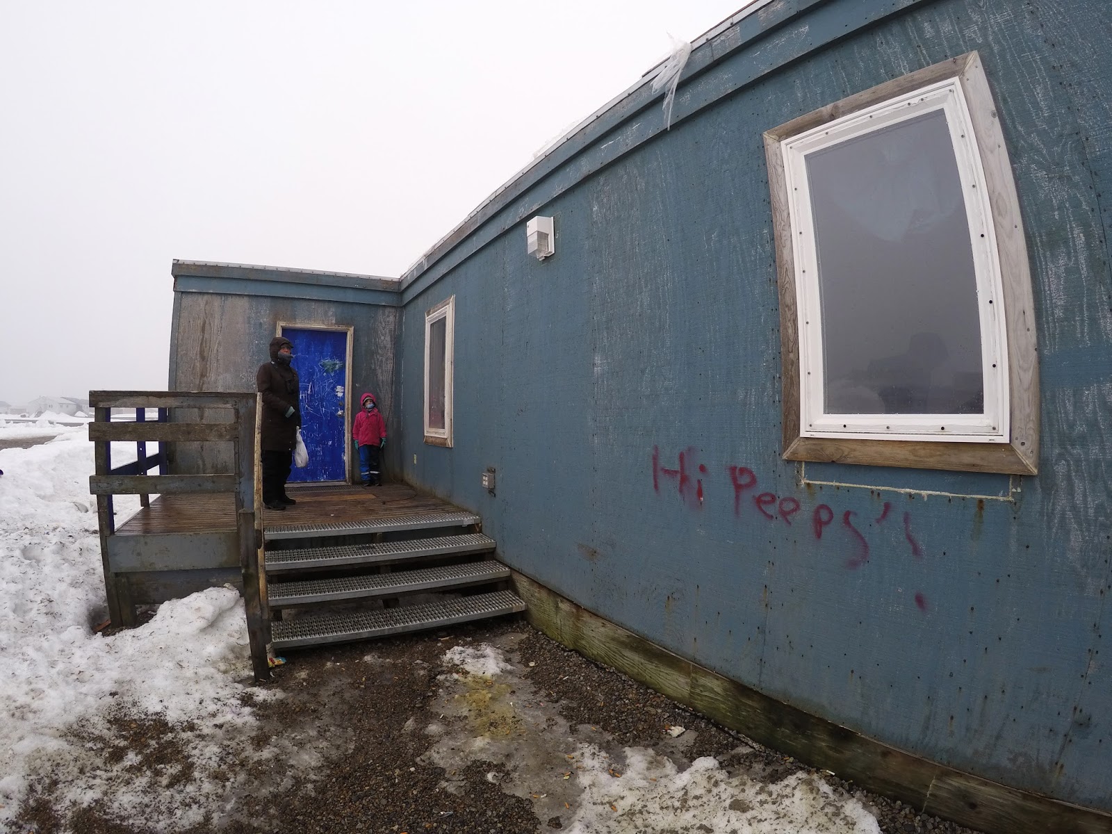 biotope Gambell, St.Lawrence island Alaska spring birding