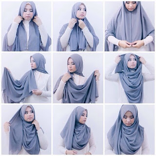 Tutorial Cara Hijab Pashmina Gambar Tutorial Cara Hijab Pashmina Gambar