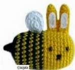 PATRON GRATIS ABEJA AMIGURUMI 1384