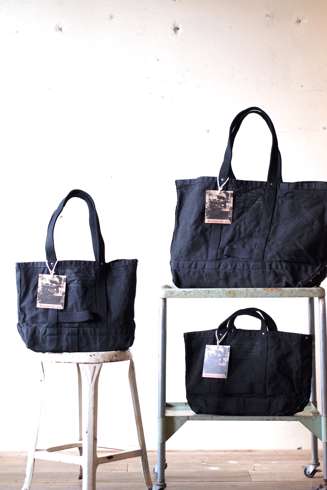 UNCLE JOHN WORKERS, Black Tool Bag