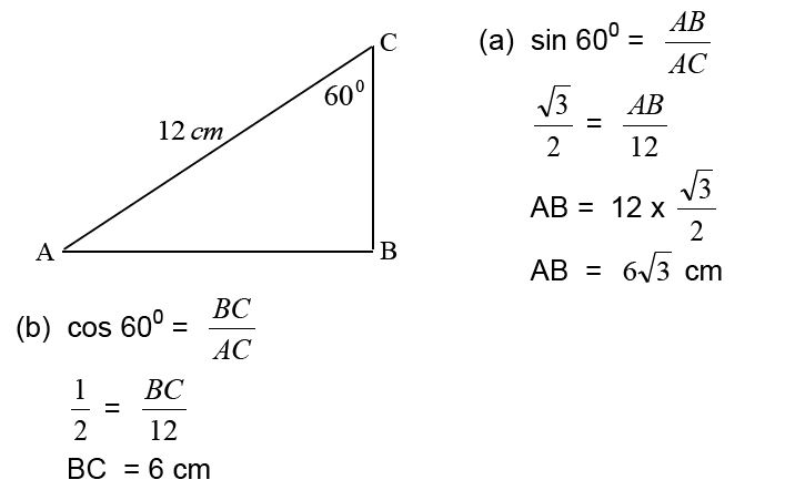 Perbandingan Trigonometri Sudut Istimewa Materi Lengkap