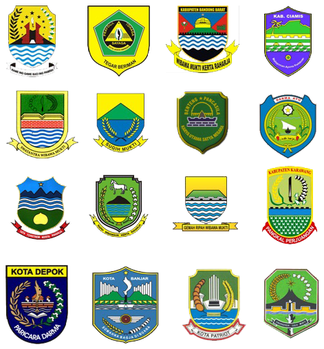  Logo Kabupaten Se Jawa Barat KGP TIK MAJALENGKA 