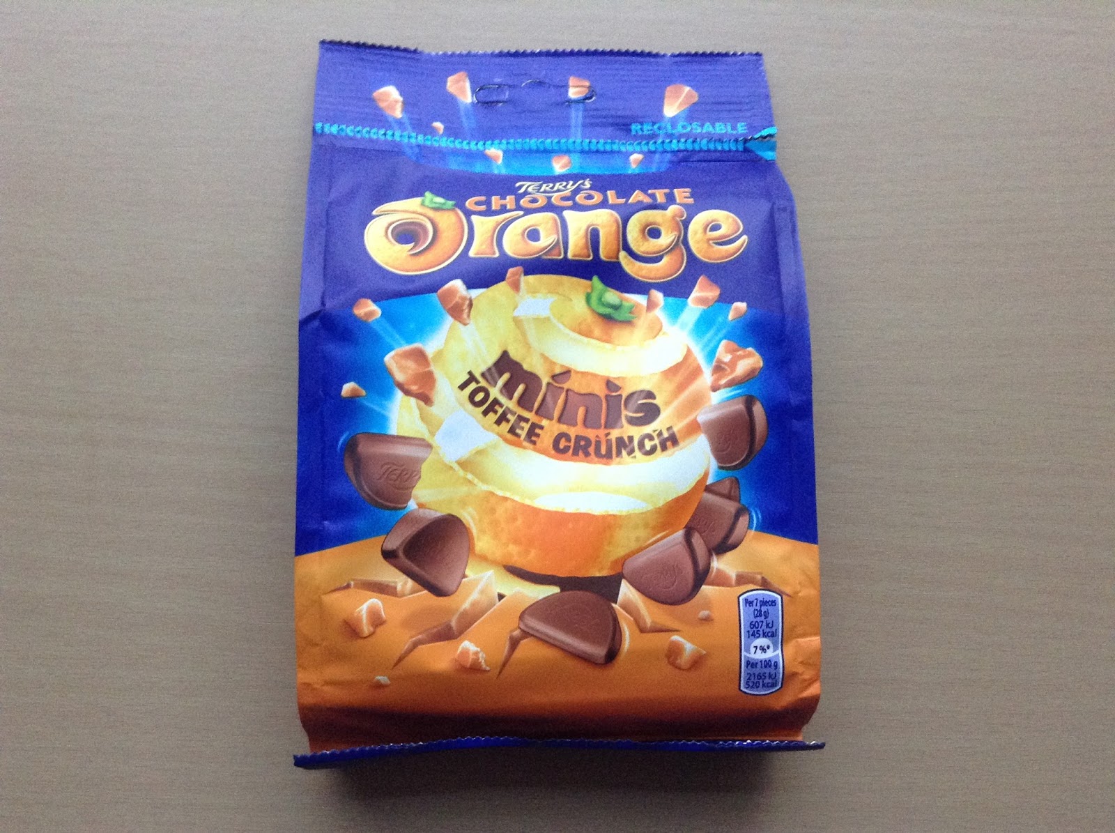 Terry&amp;#39;s Chocolate Orange Minis Toffee Crunch