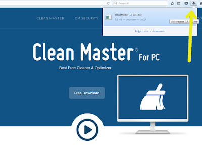 Download no Firefox Clean Master for PC