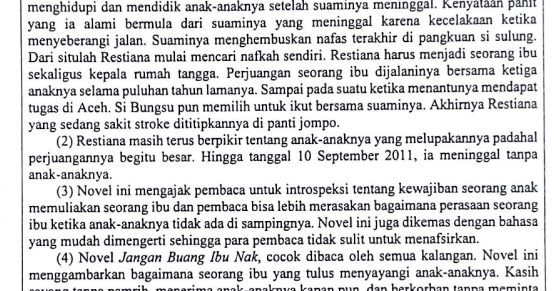 Tuliskan Dan Jelaskan Struktur Teks Eksposisi Berbagai