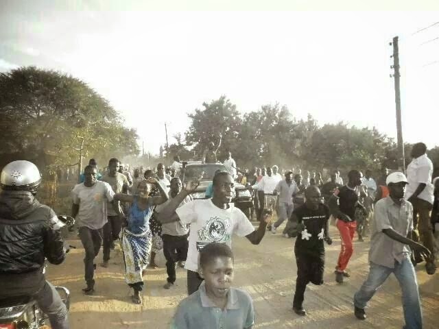 Licha ya Vitisho vya Polisi Wafuasi wa Chadema Musoma Waandamana leo Kupinga Kuendelea Kwa Bunge la Katiba