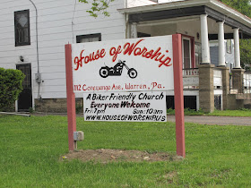 Biker Friendly Church.
