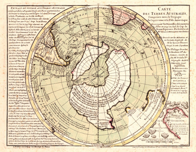  David Wilcock: The Antarctic Atlantis – History of the Illuminati -- CLE 2017 Notes: Part 2 Buache_antarctic