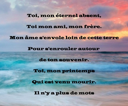 Poeme Triste D Amour Perdu Mots Et Textes D Amour