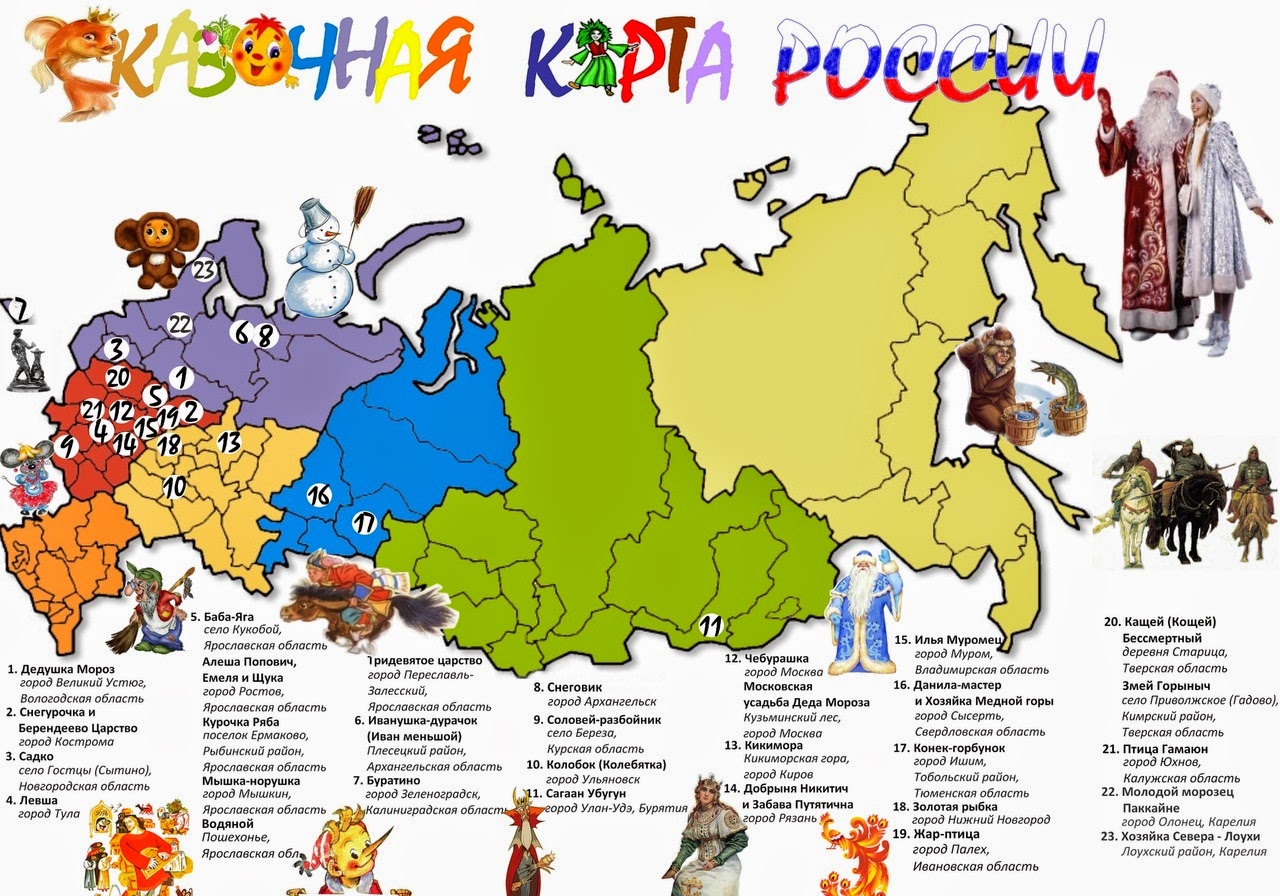 Культурная карта рф