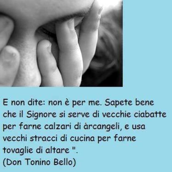 Leggoerifletto Vi Benedico Don Tonino Bello