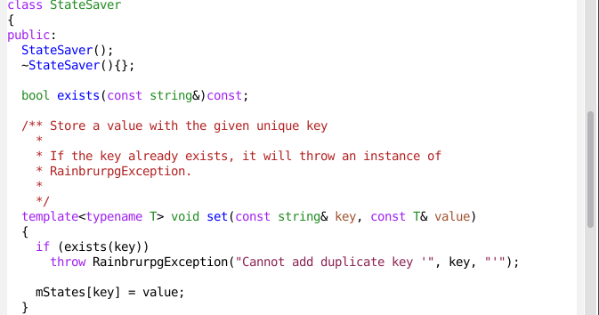 How to make a map of variant in C++