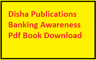 Disha Publications Disha Publications Banking Awareness Pdf Book Download