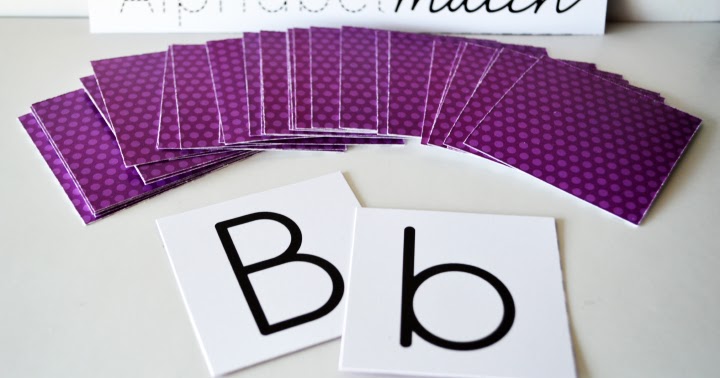 Printable Alphabet Match Game