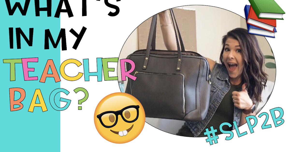 What's In My Teacher/Grad School Bag? | The Social Speechie