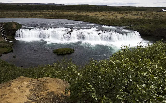Self-drive around Iceland's Golden Circle: Faxi Waterfall